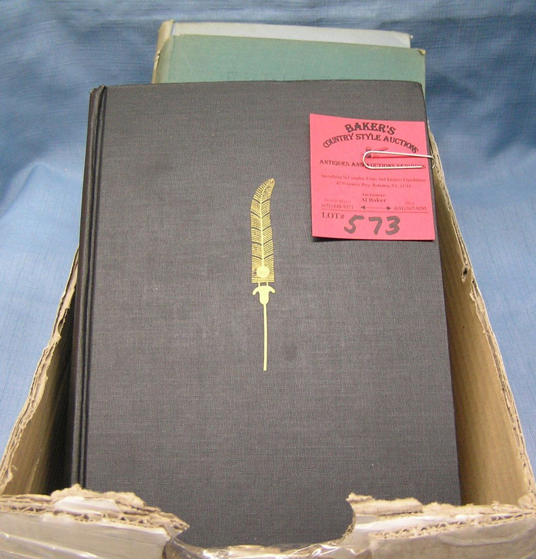 Box of antique books: Box of antique books includes Thomas Mann $75.00-$100.00
