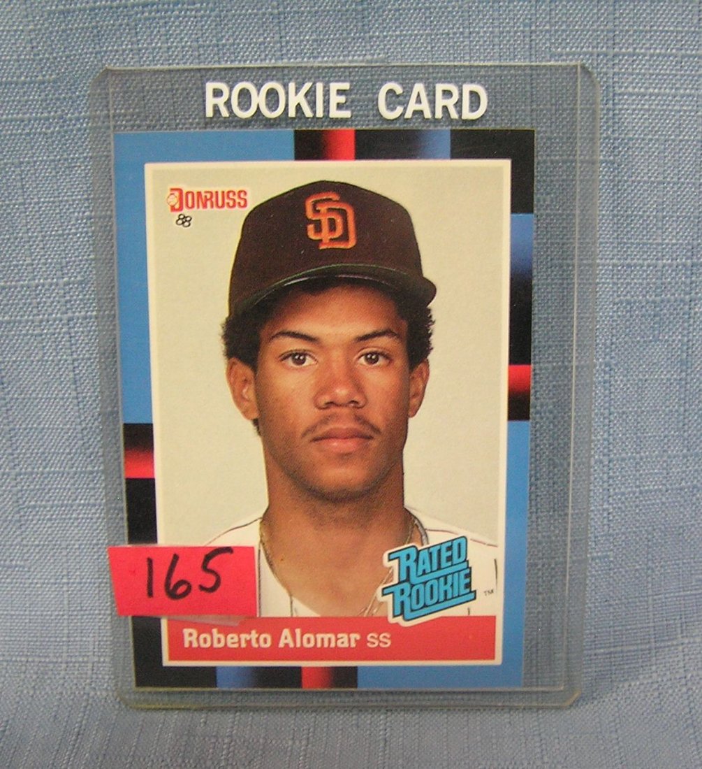 Vintage Roberto Alamar rookie baseball card: Vintage Roberto Alamar rookie baseball card $25.00-$30.00