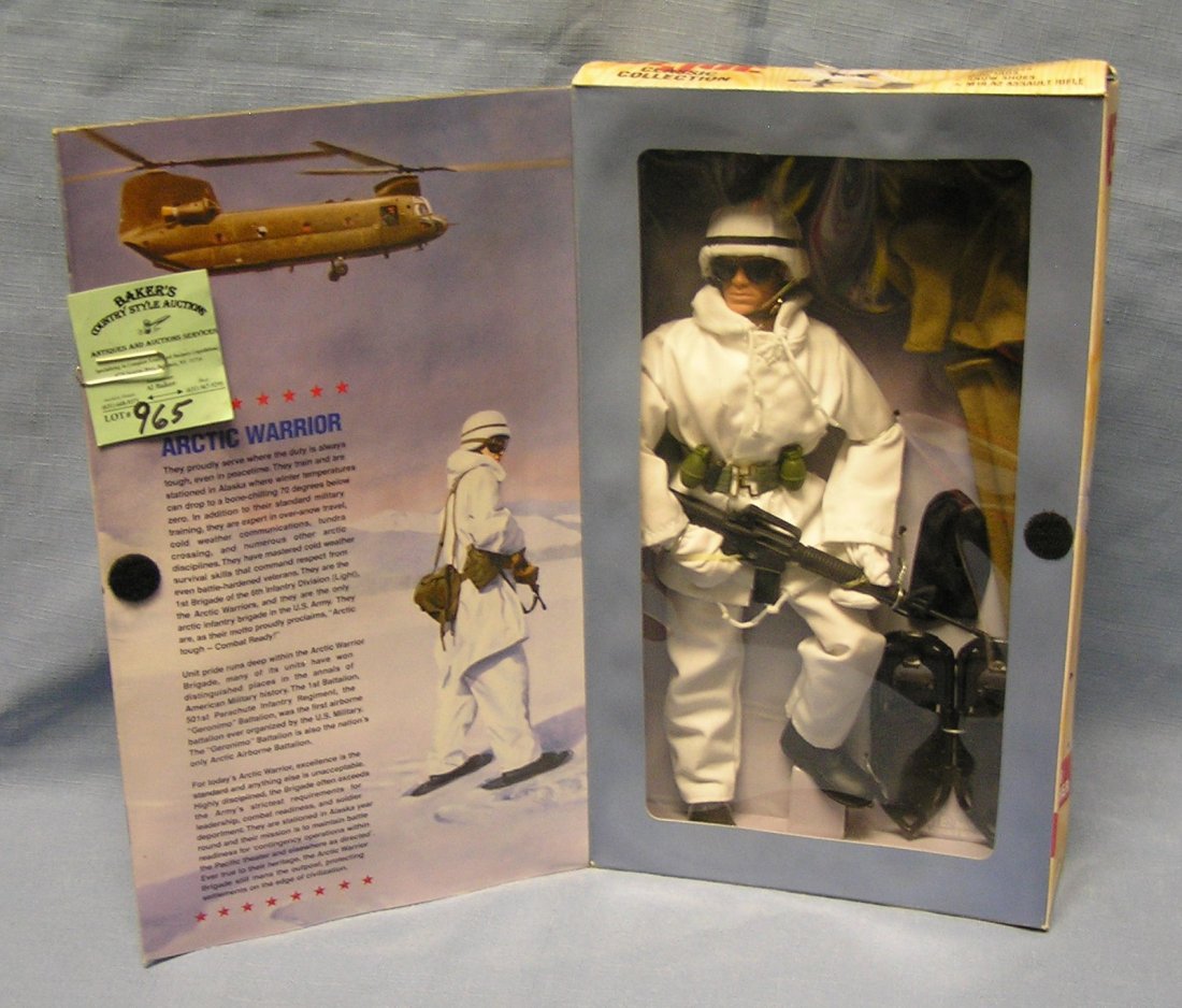 Vintage GI Joeclassic collection arctic warrior solider: Vintage 12 inch GI Joe classic collection arctic warrior solider mint in original box $40.00-$60.00