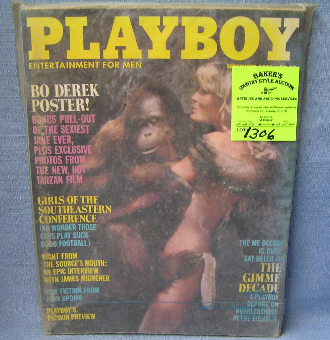 Vintage Playboy magazine featuring Bo Derek: Vintage Playboy magazine featuring Bo Derek est. value $25.00-$30.00