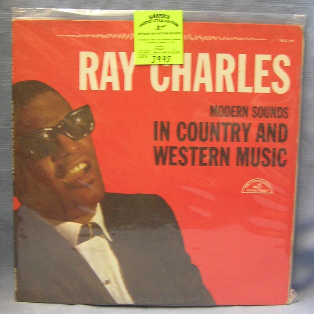 Vintage Ray Charles record album: Vintage Ray Charles record album very good condition $25.00-$30.00