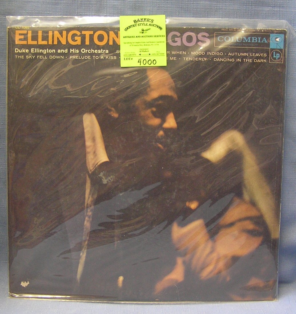 Vintage Duke Ellington record album: Vintage Duke Ellington record album near mint $25.00-$30.00