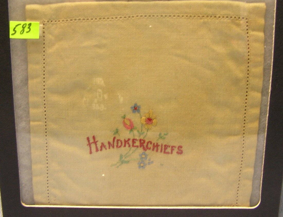 WWII sweet heart handkerchief case: WWII sweet heart handkerchief case $25.00-$30.00