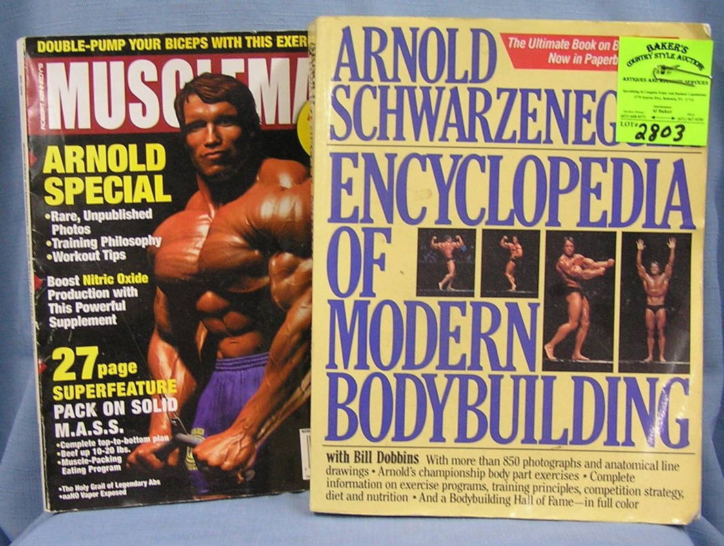 Group Of Arnold Schwarzenegger Bodybuilding
