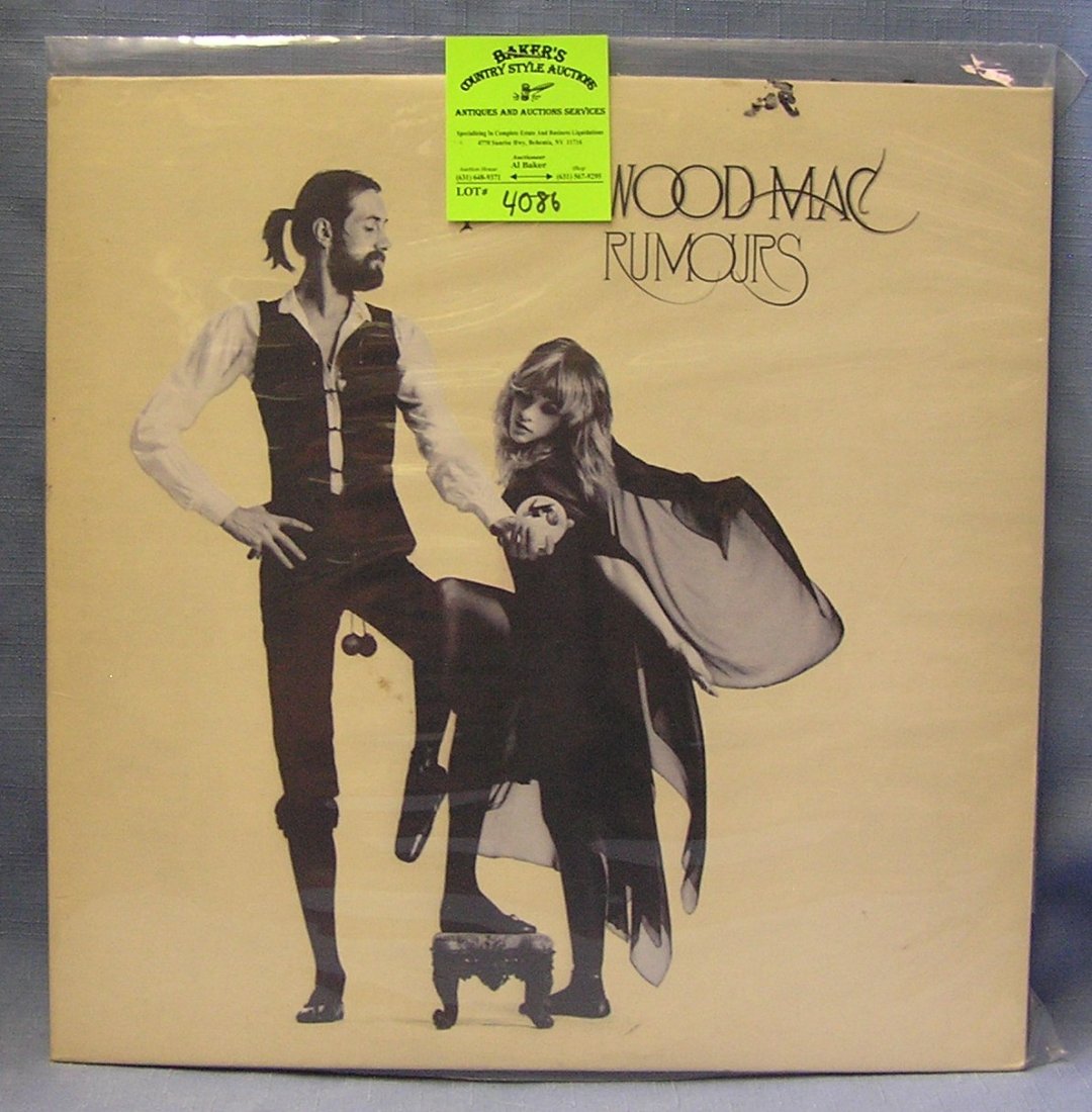 Vintage Fleetwood Mac record album: Vintage Fleetwood Mac record album mint condition $15.00-$20.00
