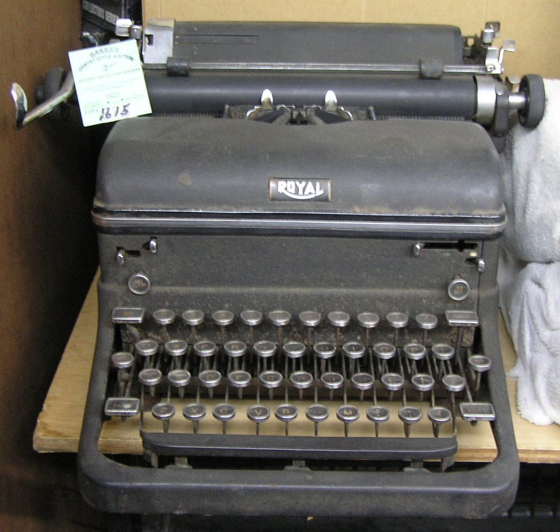 Antique Royal typewriter