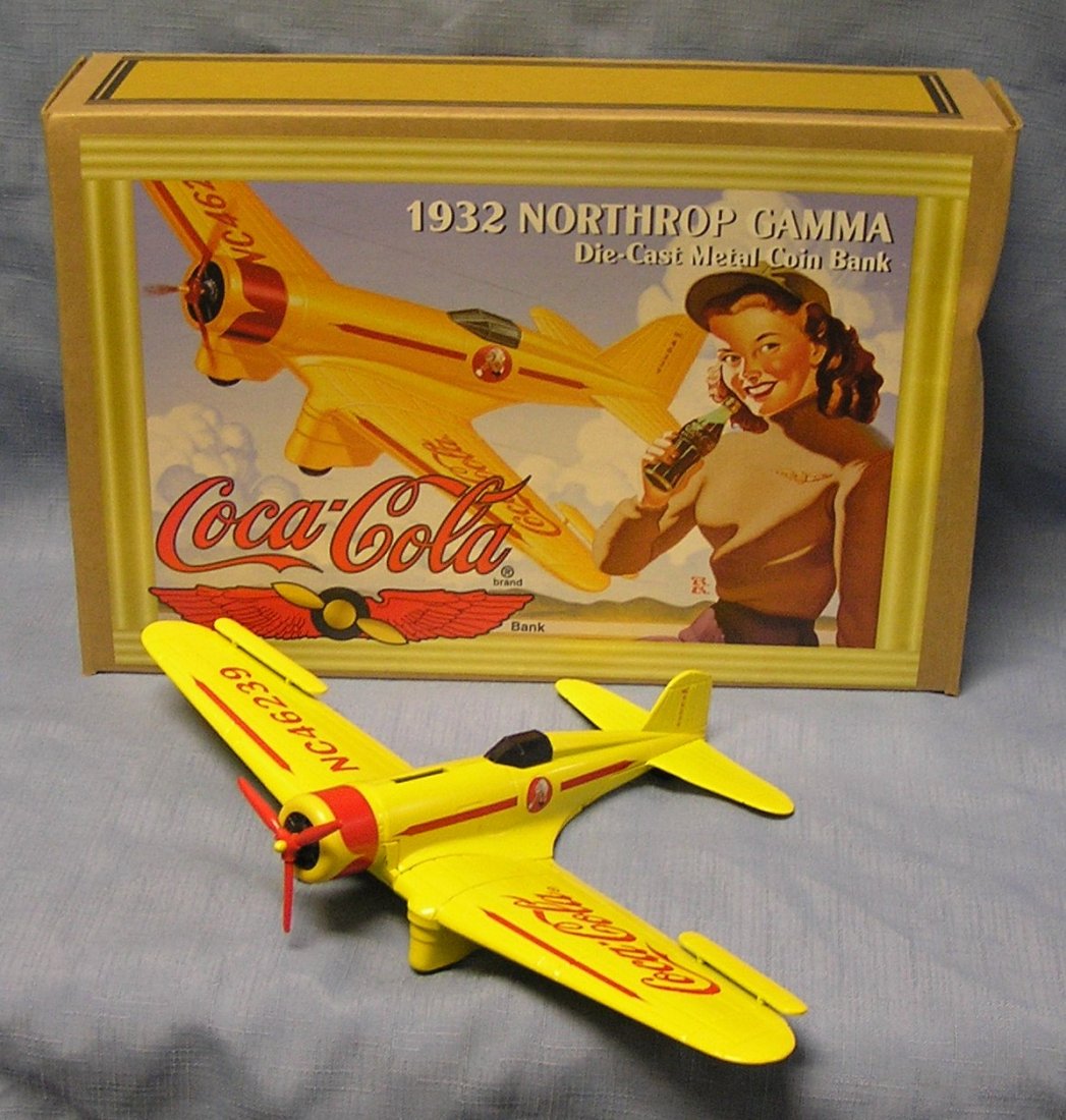 Coca Cola 1929 Lockheed Air Express Airplane