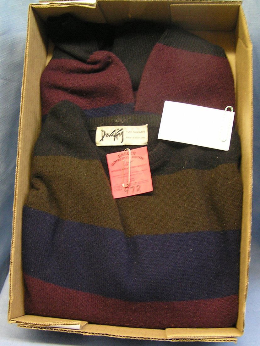 Vintage sweater by Devra King pure cashmere: Vintage sweater by Devra King pure cashmere made in Scotland est. value $50.00-$75.00