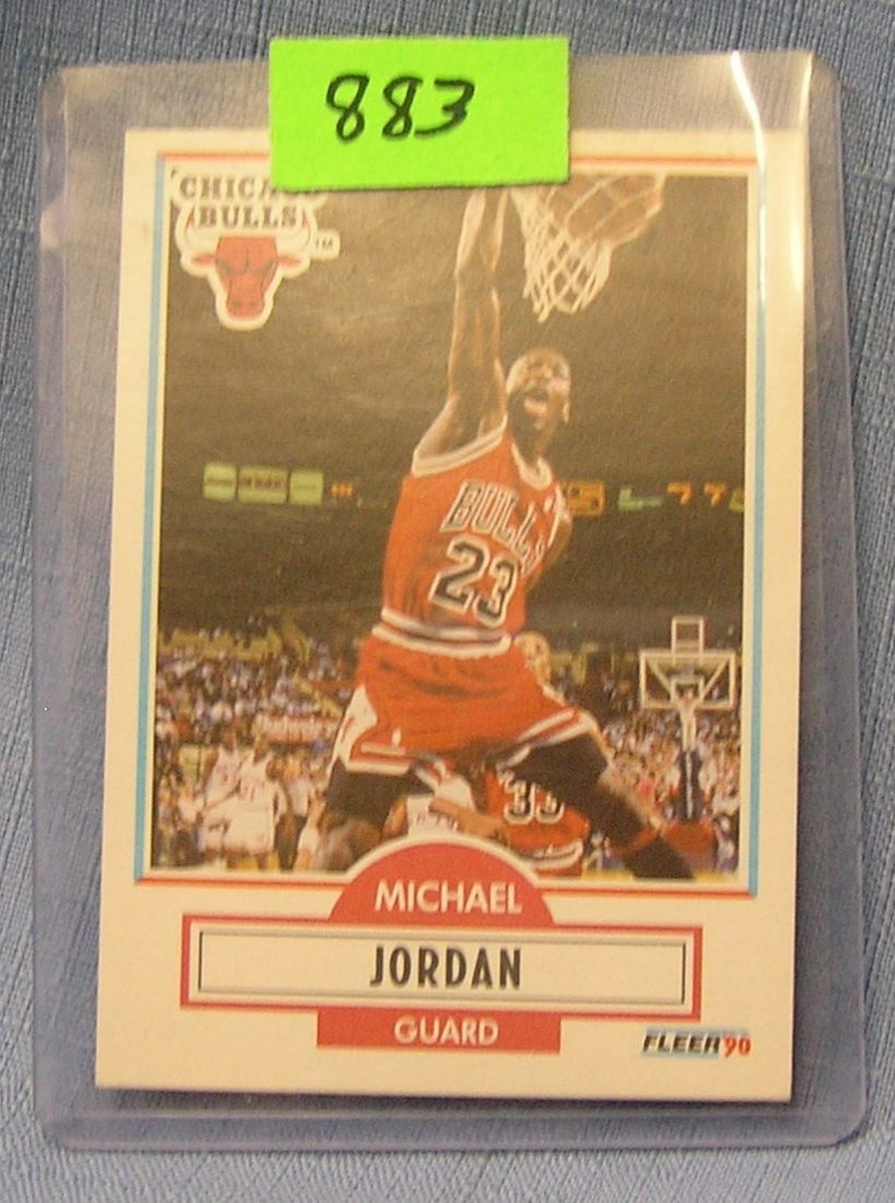 Vintage Michael Jordan Basketball card: Vintage Michael Jordan Basketball card $25.00-$30.00