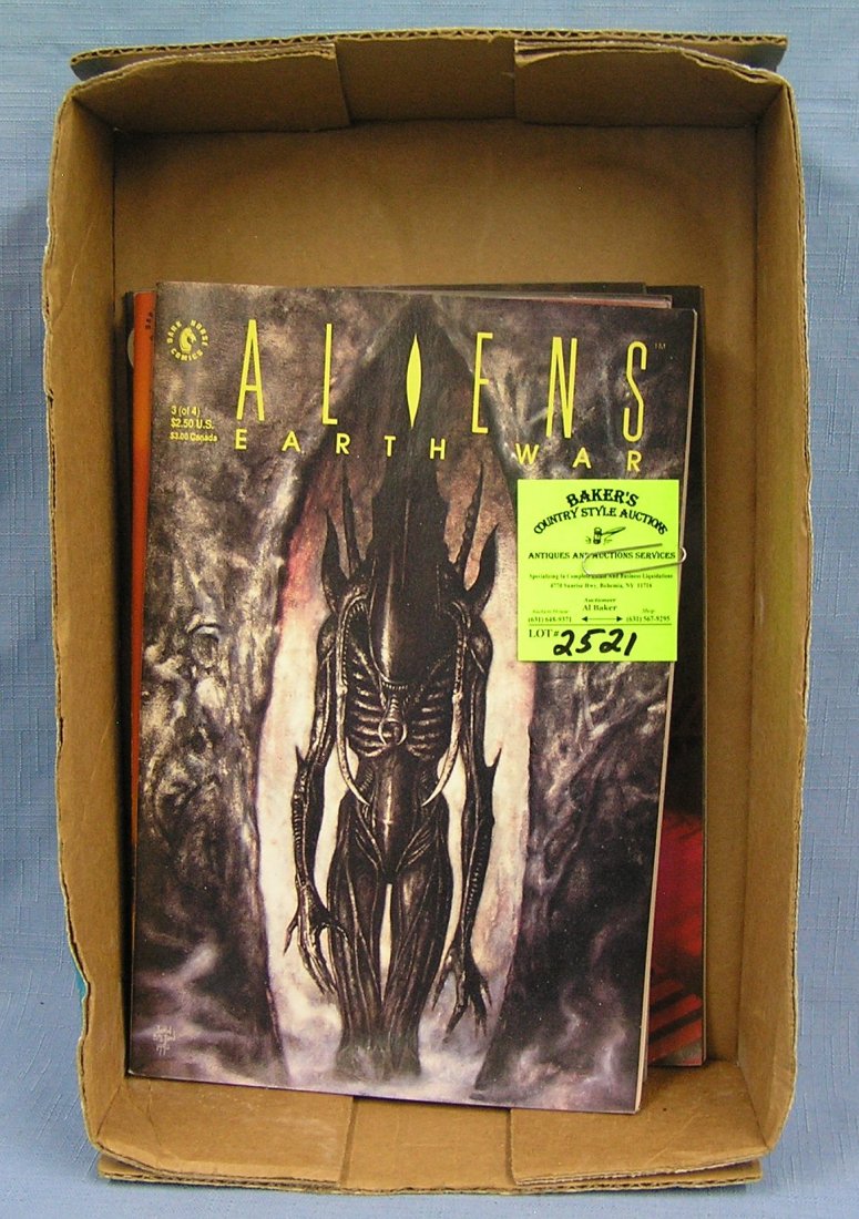 Collection of vintage Alien comic books: Collection of vintage Alien comic books est. value $25.00-$30.00