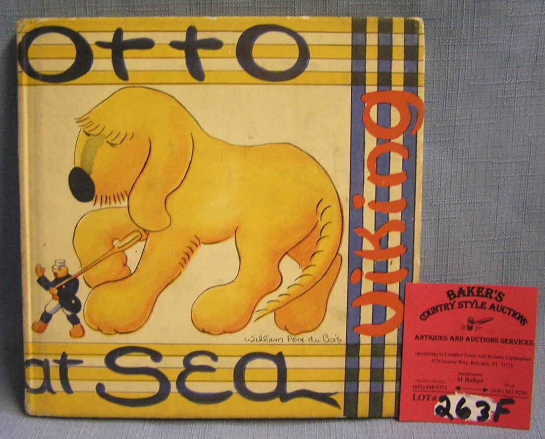 Otto at Sea early children's book: Otto at Sea early children's book dated 1936, 1st edition est. value $50.00-$75.00