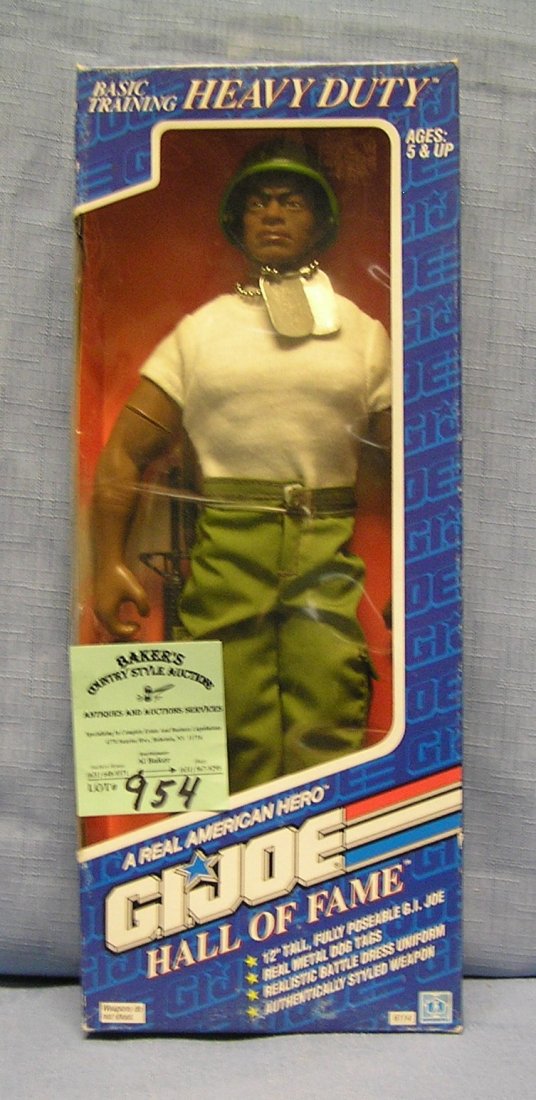 Vintage GI Joe basic training heavy duty black solider: Vintage 12 inch GI Joe basic training heavy duty black solider with original box $40.00-$60.00