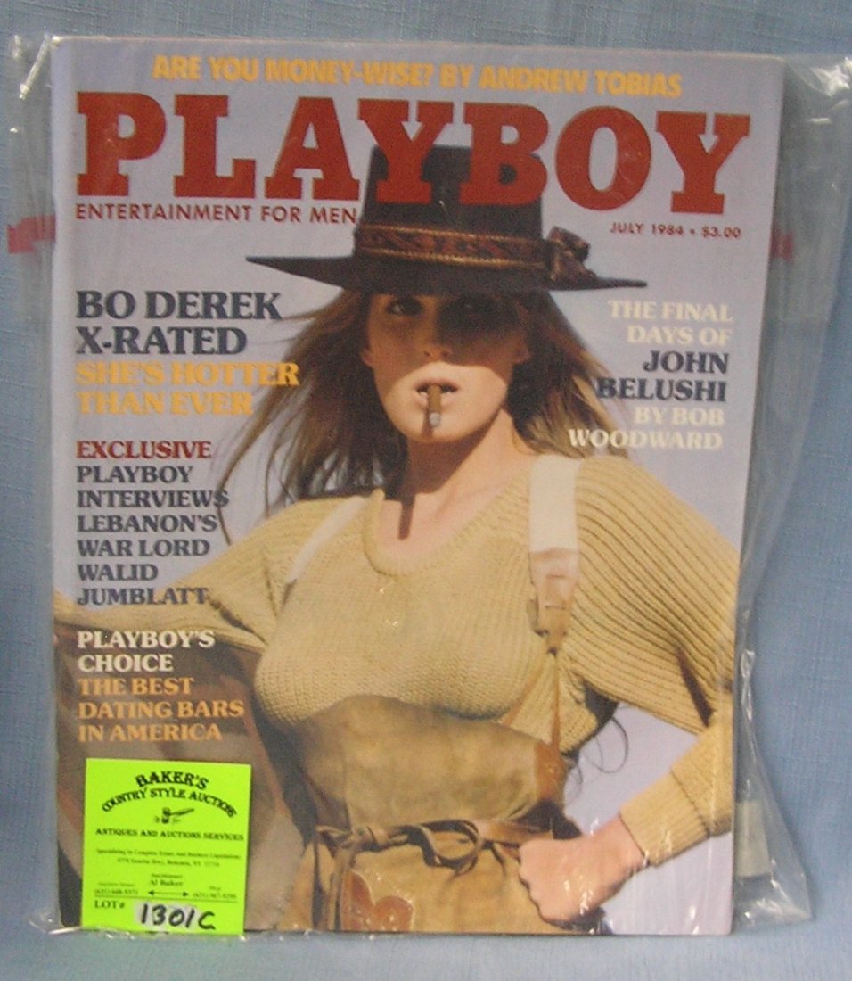 Vintage Playboy magazine featuring Bo Derek: Vintage Playboy magazine featuring Bo Derek est. value $25.00-$30.00