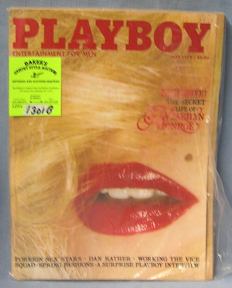 Vintage Playboy magazine exclusive The Secret Live of: Vintage Playboy magazine exclusive The Secret Live of Marilyn Monroe est. value $25.00-$30.00
