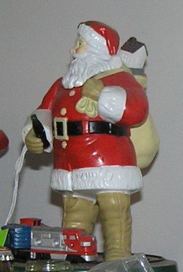 Vintage Coca Cola Santa Claus mechanical bank: Vintage Coca Cola mechanical Santa Claus and Lionel train set mechanical bank first in the series mint in original box est. value $150.00-$175.00