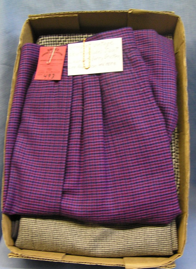 Vintage skirts includes Saint Laurent, Barry Bricken,: Group of vintage skirts includes Saint Laurent, Barry Bricken, Lee Anderson and more est. value $50.00-$75.00