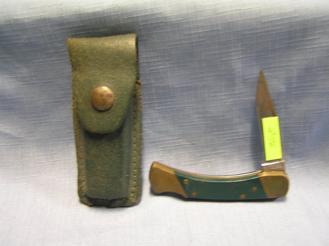 Vintage coyote brand pocket knife with case: Vintage coyote brand pocket knife with case est. value $40.00-$50.00