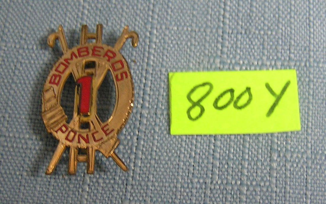 Antique 10 krt gold hook and ladder pin: Antique 10 krt gold hook and ladder pin $150.00-$175.00