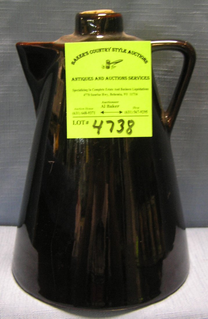 Vintage art pottery tea pot: Vintage art pottery tea pot $35.00-$45.00