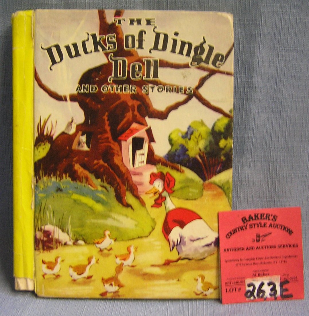 The Ducks of Dingle Dell and other stories: The Ducks of Dingle Dell and other stories vintage children's book circa 1940's, 1st edition est. value $35.00-$45.00