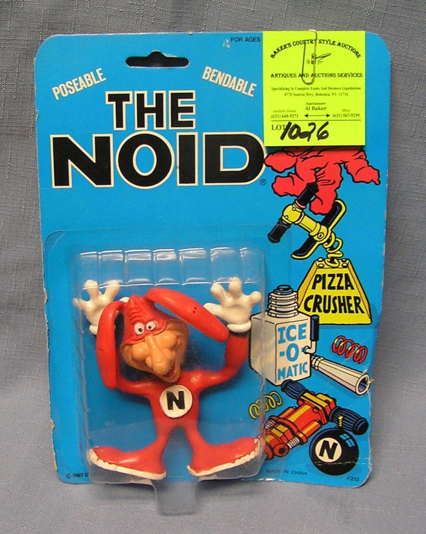 The Noid posable bendy figure mint on card: The Noid posable bendy figure mint on card $25.00-$30.00