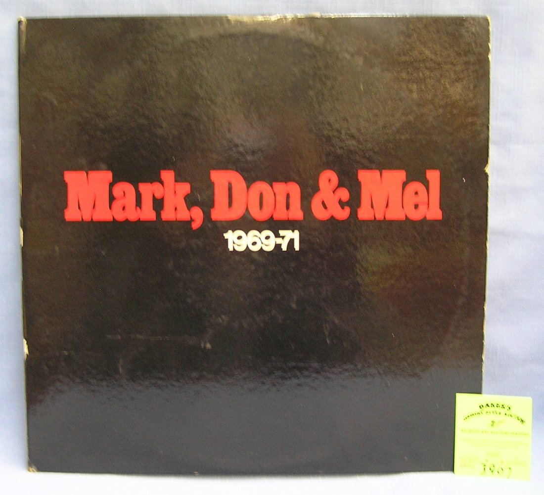 Mark, Don and Mel of Grand Funk Railroad two record: Mark, Don and Mel of Grand Funk Railroad two record set vintage 33 rpm records near mint two record set $35.00-$40.00