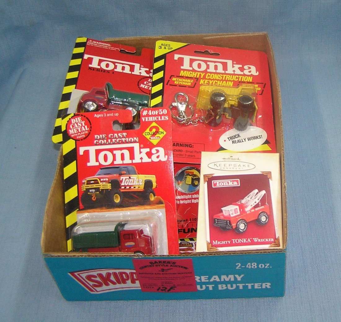 Box of vintage Tonka Toys: Box of vintage Tonka Toys est. value $40.00-$50.00