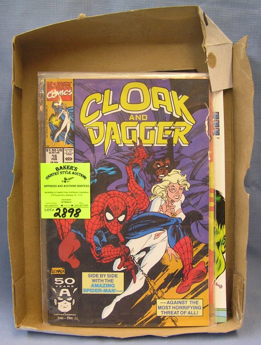 Collection of vintage Marvel comic books: Collection of vintage Marvel comic books featuring Cloak And Dagger, The Nam, Fool Killers, Warriors and more est. value $25.00-$30.00