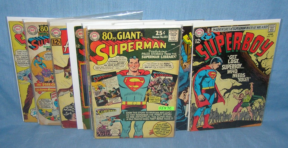 Collection of Superman and friends comic books: Collection of Superman and friends comic books est. value $75.00-$80.00