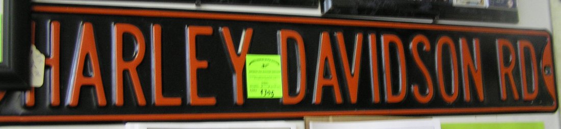 Vintage style Harley Davidson Rd wall sign: Vintage style Harley Davidson Rd wall sign $50.00-$75.00