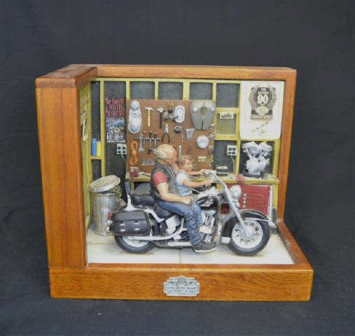 Harley Davidson 'Inherit The Road' No. 688/1998 Harley: Harley Davidson 'Inherit The Road' No. 688/1998. Measures approx. 13.5" x 8.5" x 11".