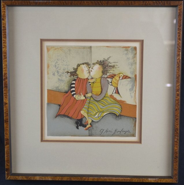 Framed Graciela Rodo Boulanger Print Framed Graciela: Framed Graciela Rodo Boulanger Print Framed Graciela Rodo Boulanger Print measuring approx. 17"x16.25.