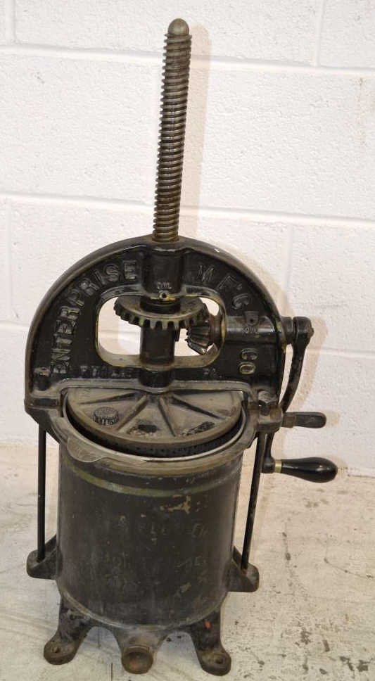 Vintage Enterprise Mfg. Co. Sausage Stuffer Vintage