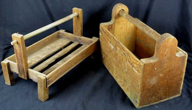 2 Vintage Wood Tool Boxes 2 Vintage Wood Tool Boxes: 2 Vintage Wood Tool Boxes 2 Vintage Wood Tool Boxes