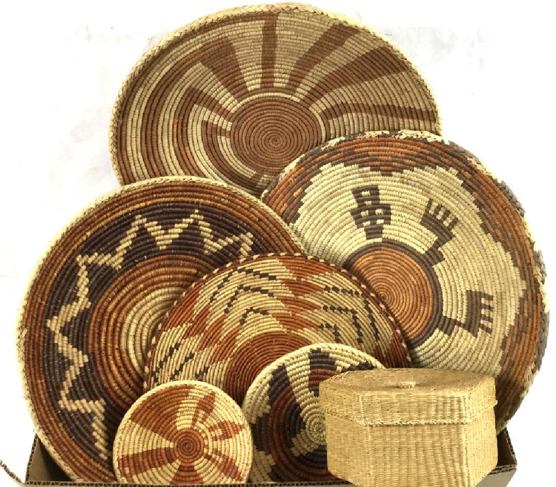 Southwestern Style Handwoven Baskets (1 of 1)
