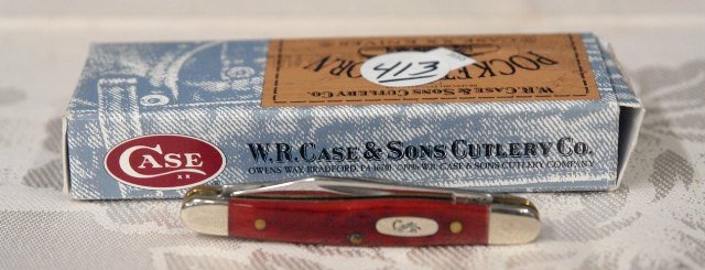 Case Pocket Knife #00787: Case Pocket Knife #00787 Old Red model 2 - in original box
