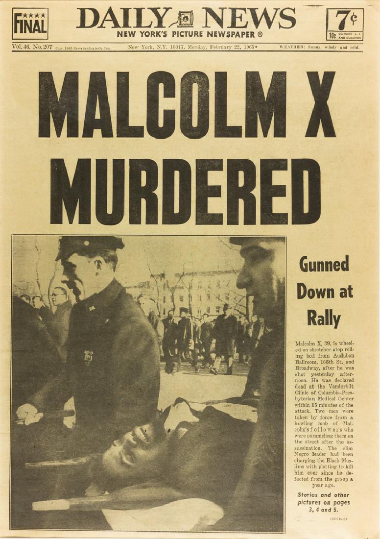 MALCOLM X MURDERED (1 of 2)