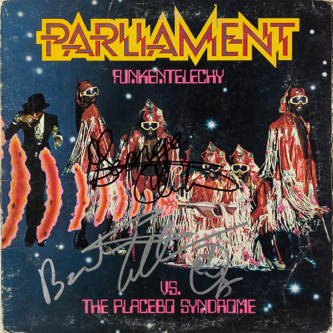 GEORGE CLINTON AND BOOTSY COLINS SIGNED LP (1 of 1)