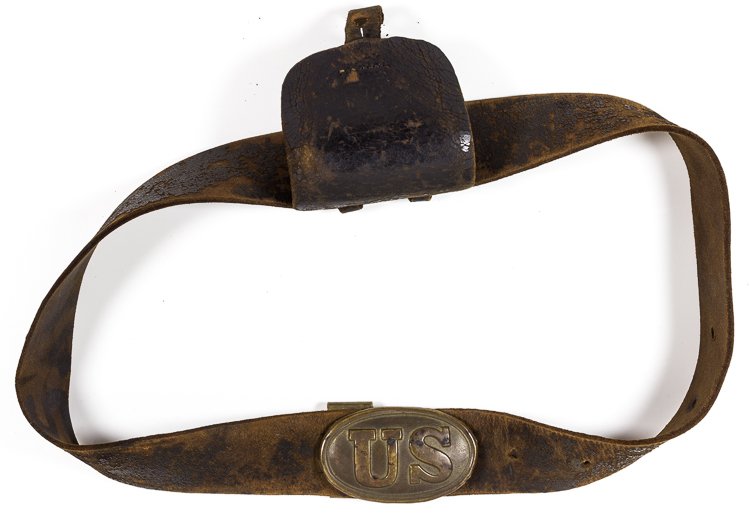 NAMED U.S. COLORED TROOPS BELT, BUCKLE, AND CAP BOX (1 of 4)