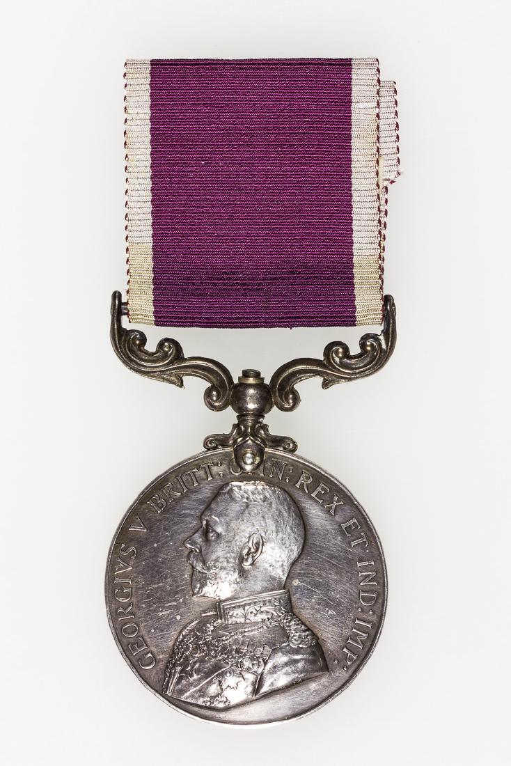 GEORGE V MILITARY MEDAL AWARDED "FOR LONG SERVICE AND: GEORGE V MILITARY MEDAL AWARDED "FOR LONG SERVICE AND GOOD CONDUCT" George V Military Award "For Long Service and Good Conduct" awarded to: "6673 C.S. MJR. A. HANNAN R. HIGHRS". With ribbon, very good