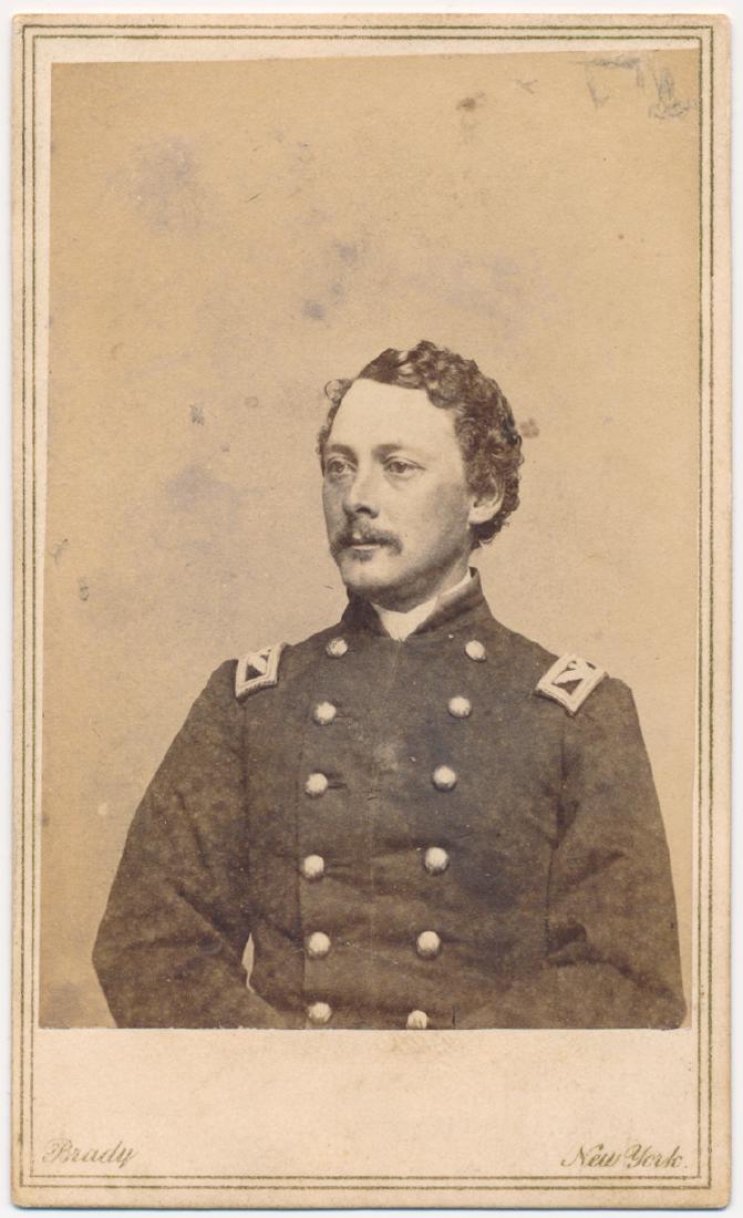 WILLIAM O. STEVENS, COL., 72ND N.Y. INFANTRY: WILLIAM O. STEVENS, COL., 72ND N.Y. INFANTRY (1829 - 1863) Colonel of the 72nd N.Y. Infantry, a Harvard graduate and lawyer from Dunkirk, NY, severely wounded at Chancellorsville on May 3, 1863, and d