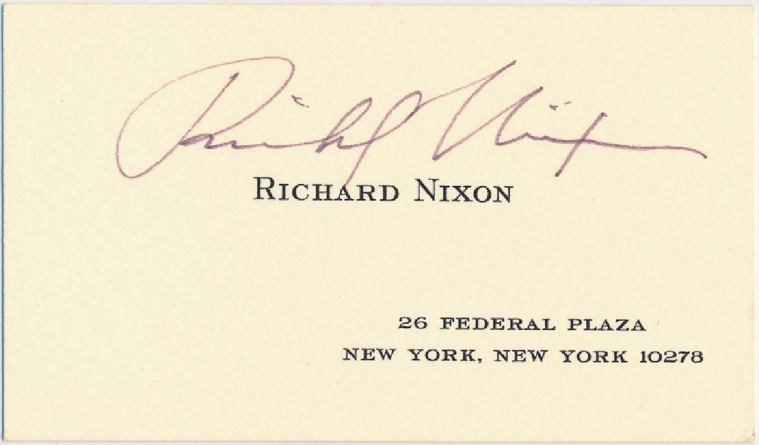RICHARD M. NIXON: RICHARD M. NIXON (1913 - 1994) Thirty-seventh President of the United States who led during the Vietnam War, re-opened diplomatic ties with China and the U.S.S.R., resigned his office due to the Water