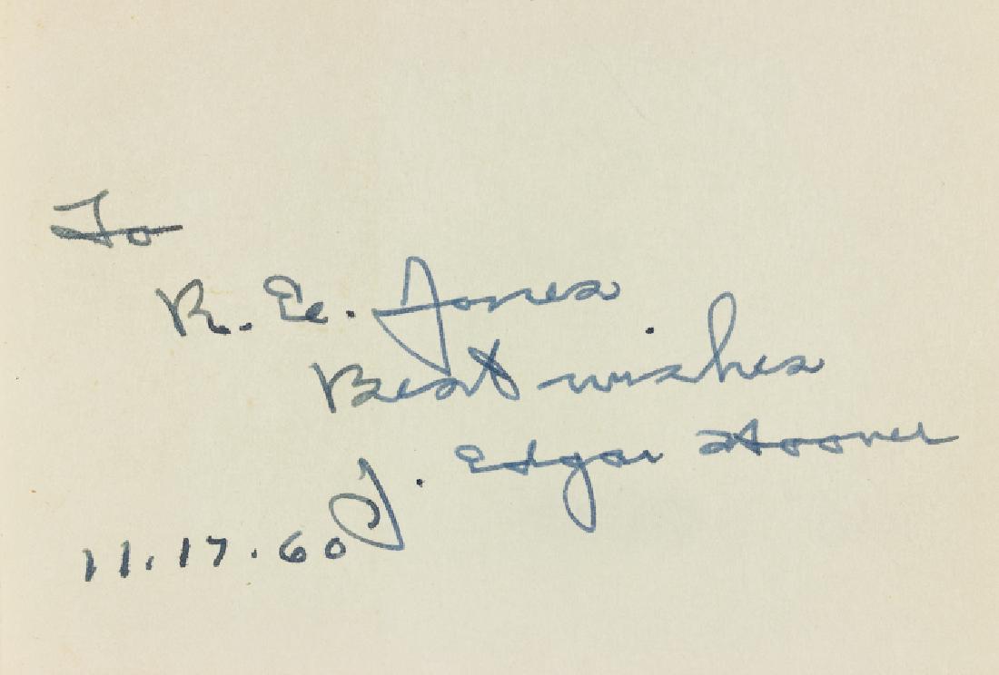 J. EDGAR HOOVER: J. EDGAR HOOVER (1895 - 1972) Controversial Director of the F.B.I. who built the organization into the world's finest investigative agency. Signed book, his "Masters of Deceit" (New York: Hold, Rineha