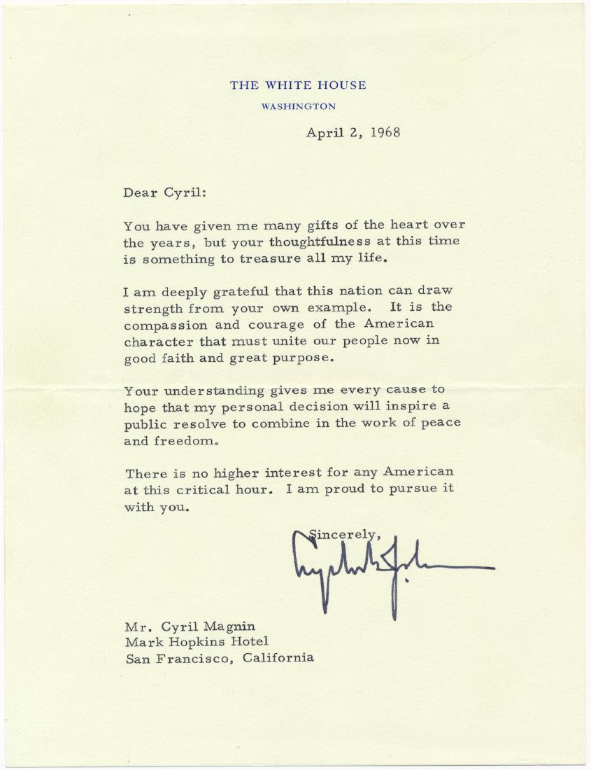 LYNDON B. JOHNSON: LYNDON B. JOHNSON (1908-1973) Thirty-sixth President of the United States and creator of the "Great Society" social welfare programs. America's growing involvement in Vietnam led to his declining a re