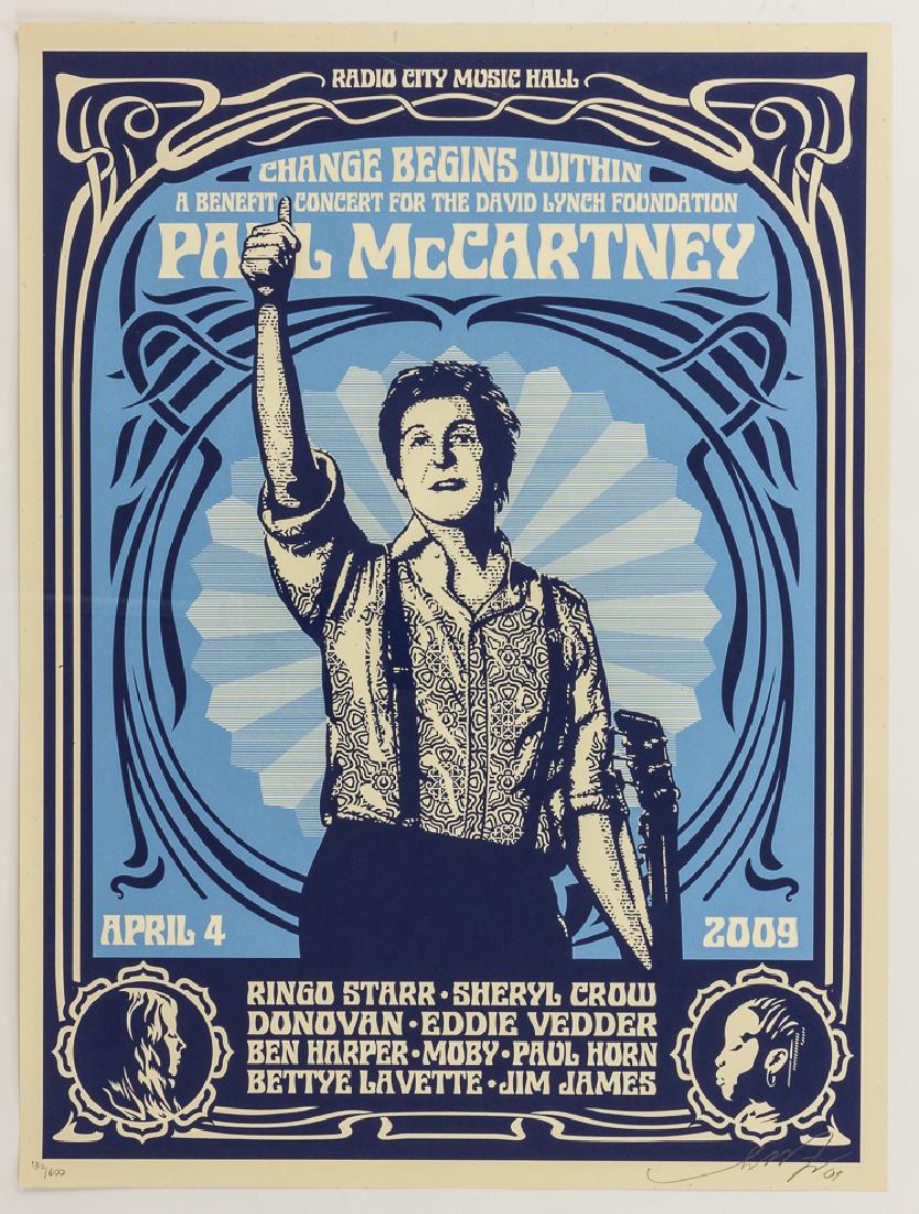 SHEPARD FAIREY: SHEPARD FAIREY (b. 1970) American contemporary street artist, graphic designer, activist and illustrator, best known for his "Andre the Giant Has a Posse" (â€¦OBEYâ€¦) sticker campaign, and fo