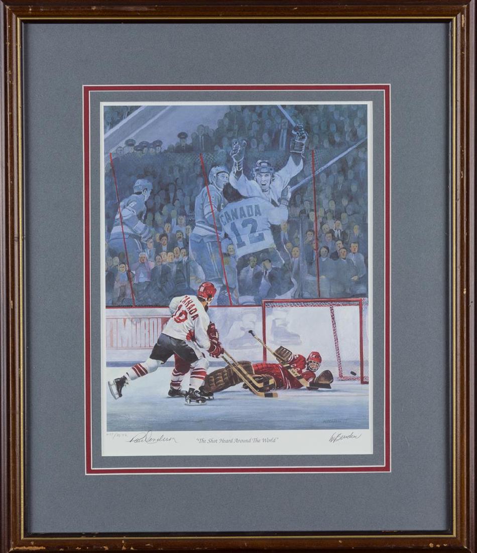 (HOCKEY) PAUL HENDERSON: Canadian professional hockey player, best known for leading Team Canada to victory over the Soviet Union in the 1972 Summit Series, and for scoring the game winning shots in the sixth, seventh, and ei