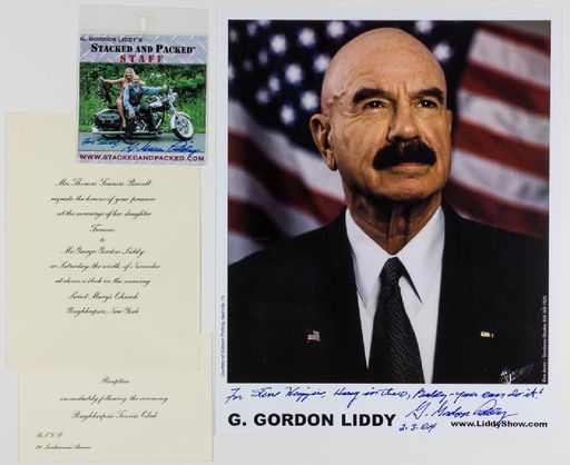 G Gordon Liddy Feb 19 2019 Alexander Historical Auctions Llc In Md
