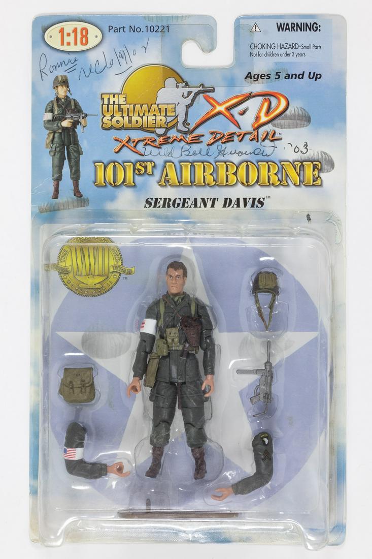 WILLIAM "WILD BILL" GUARNERE: (1923 - 2014) Army soldier who fought in World War II as a non-commissioned officer with Easy Company, 2nd Battalion, 506th Parachute Infantry Regiment, 101st Airborne Division, the "Band of Brothers"