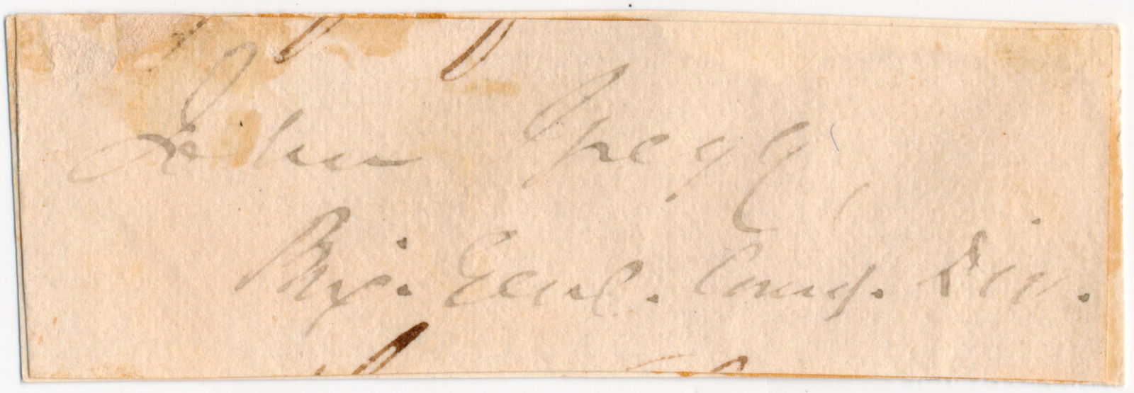 JOHN GREGG: (1828-1864) Confederate politician who served as a Deputy from Texas to the Provisional Congress of the Confederate States from 1861 to 1862. He served as a senior officer of the Confederate States Ar