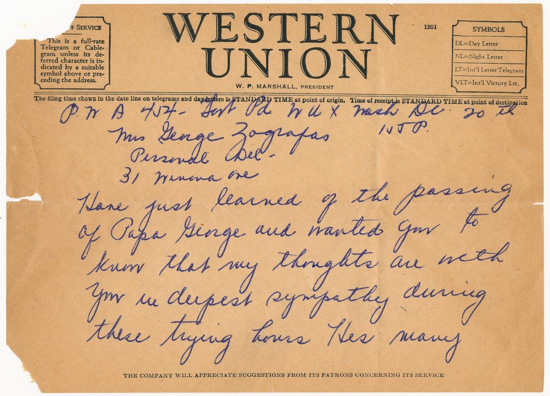 J. EDGAR HOOVER: (1895 - 1972) Controversial Director of the F.B.I. who built the organization into the world's finest investigative agency. Lot of two signatures, includes: A.L.S., 3pp. oblong 8vo., Washington, D.C.,